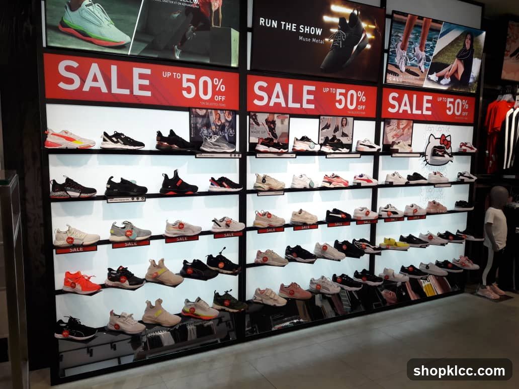 Shoe Sale Display