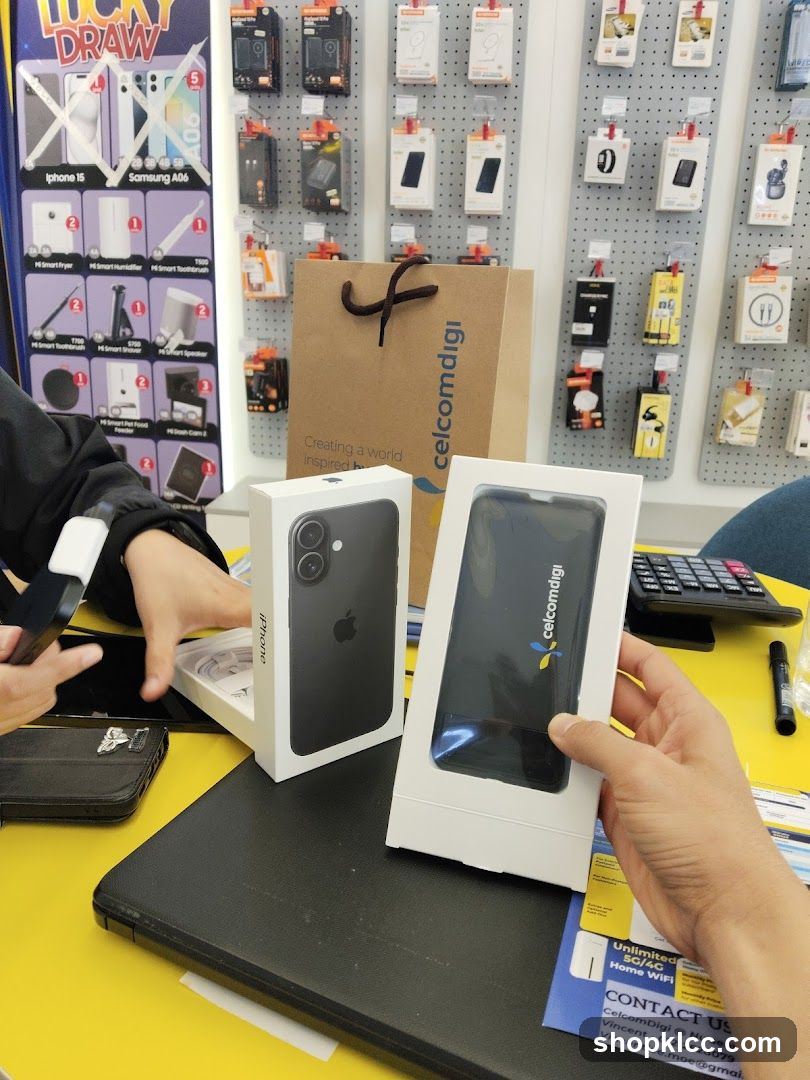 Mobile Phone Store Display