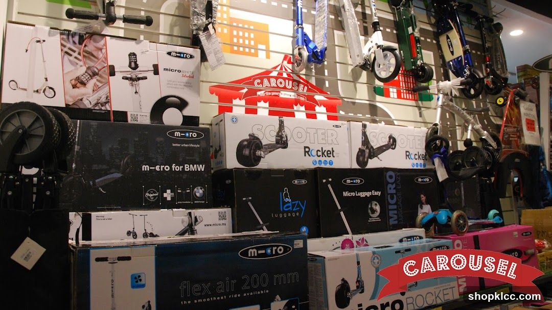 Scooter Store Interior Display