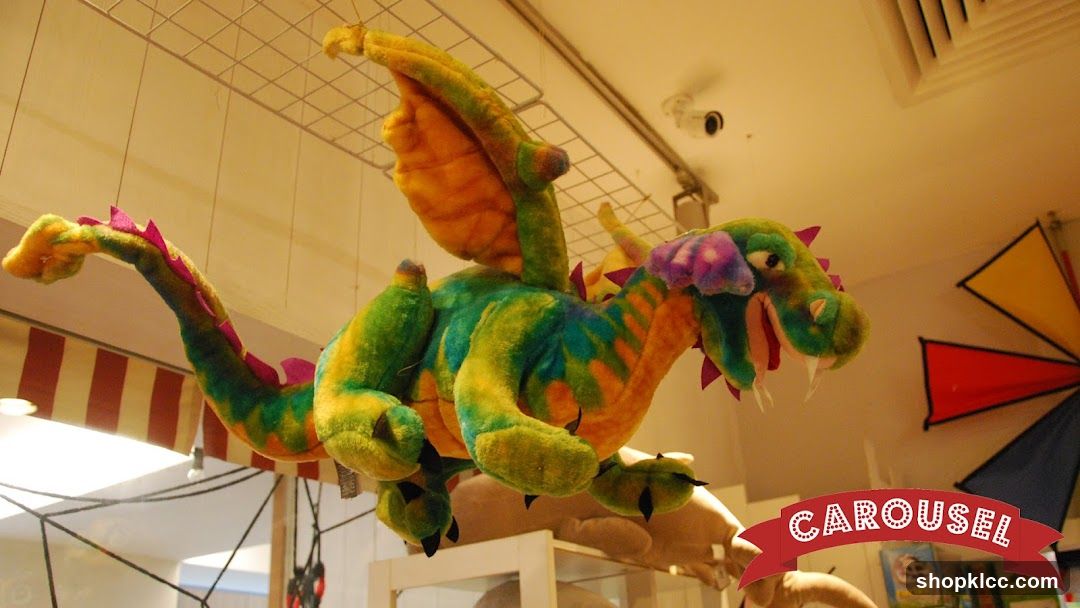 Plush Dragon Display