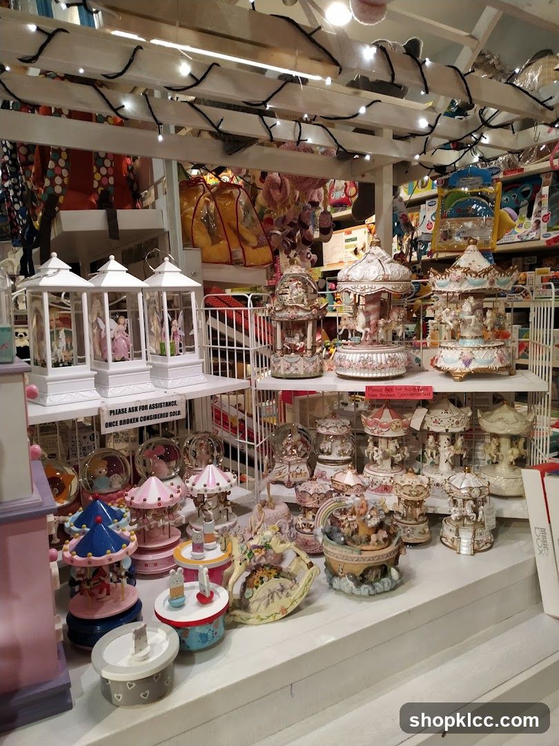 Carriage Music Boxes Display