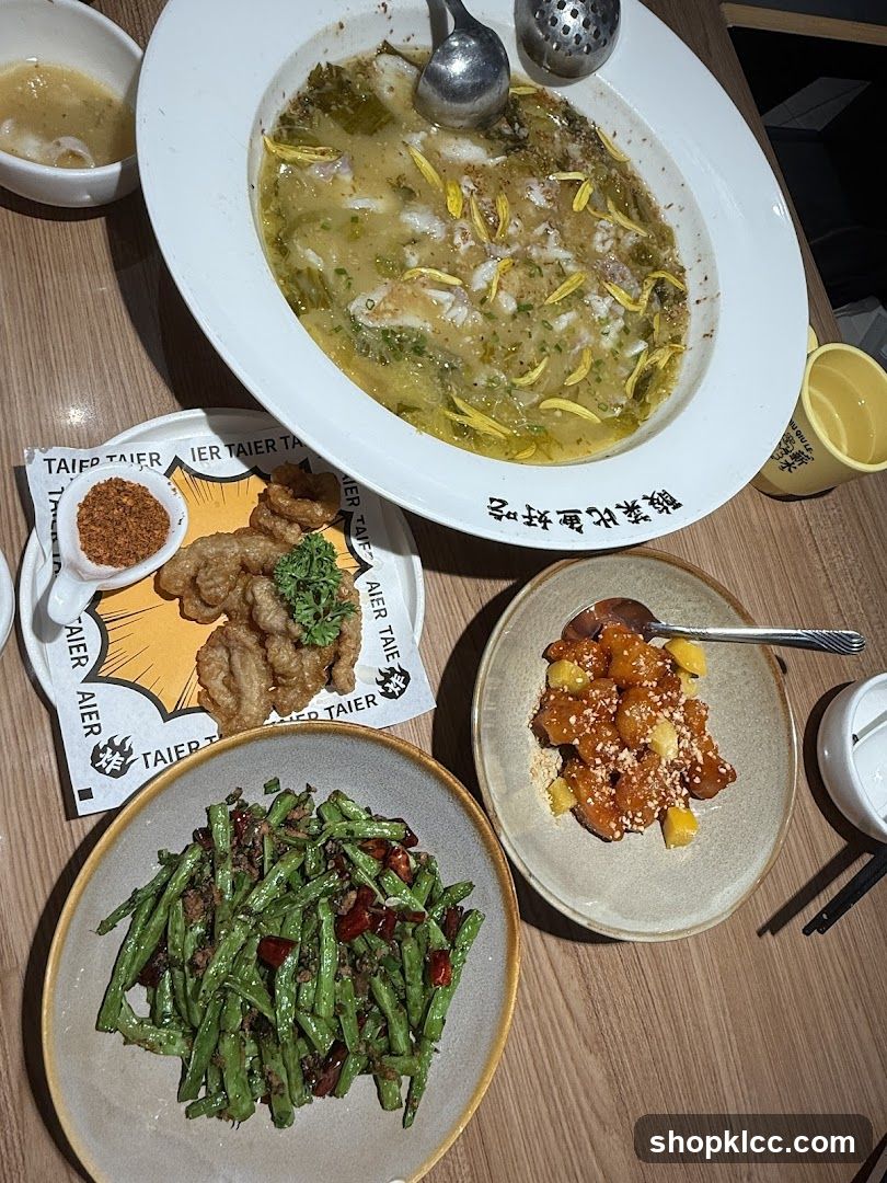 Assortment of Dishes