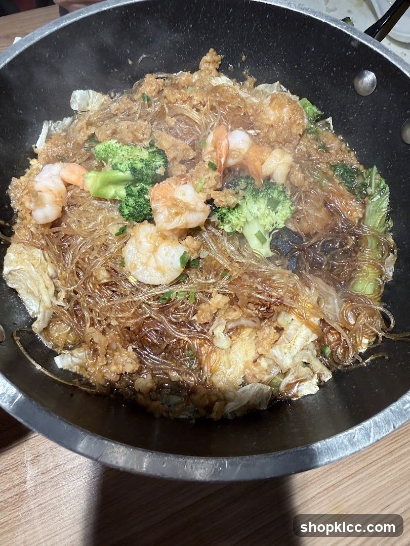 Shrimp and Noodle Stir-fry