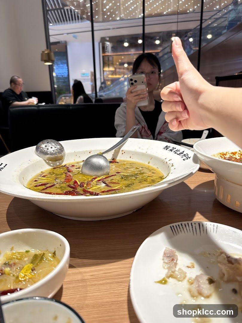 Diners Enjoying a Meal