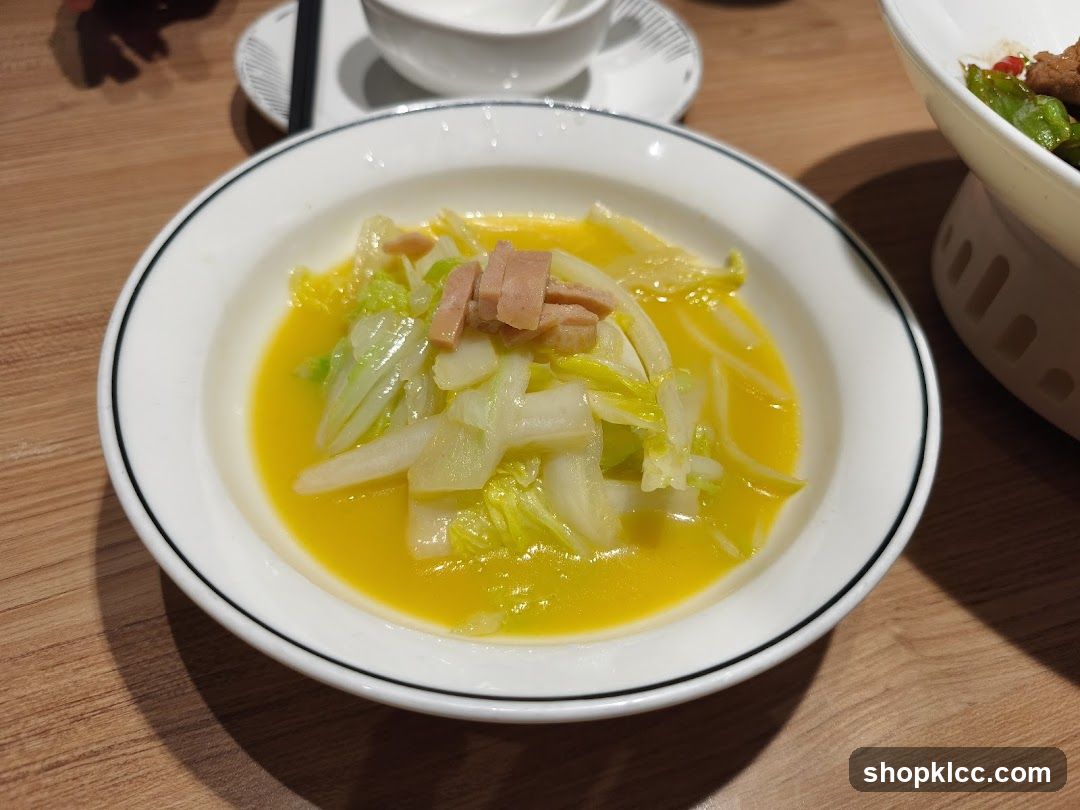 Vegetable and Ham Soup