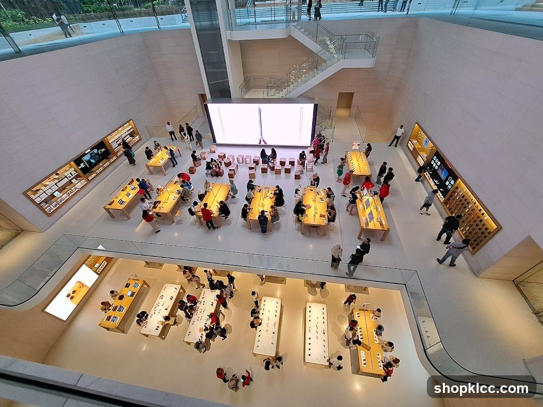 Modern Electronics Store Interior