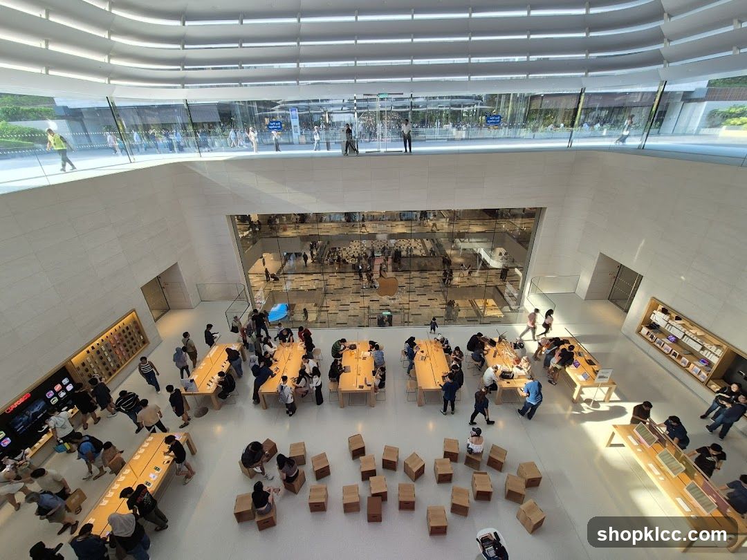 Modern Electronics Store Interior