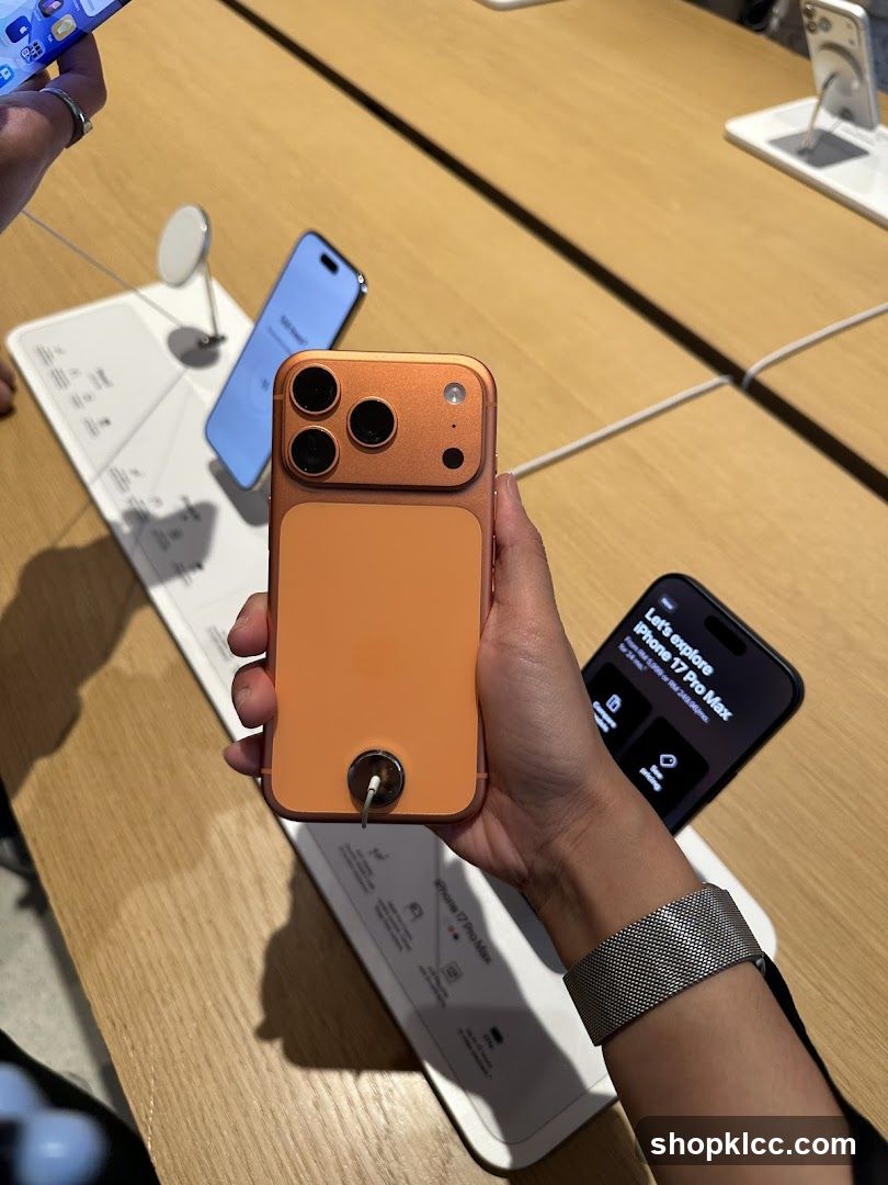 iPhone 17 Pro Max Display