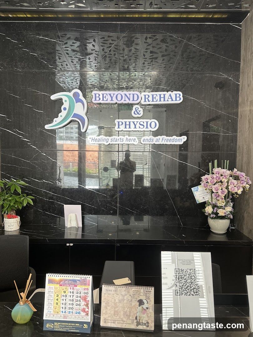 Reception Desk with Branding and Calendars