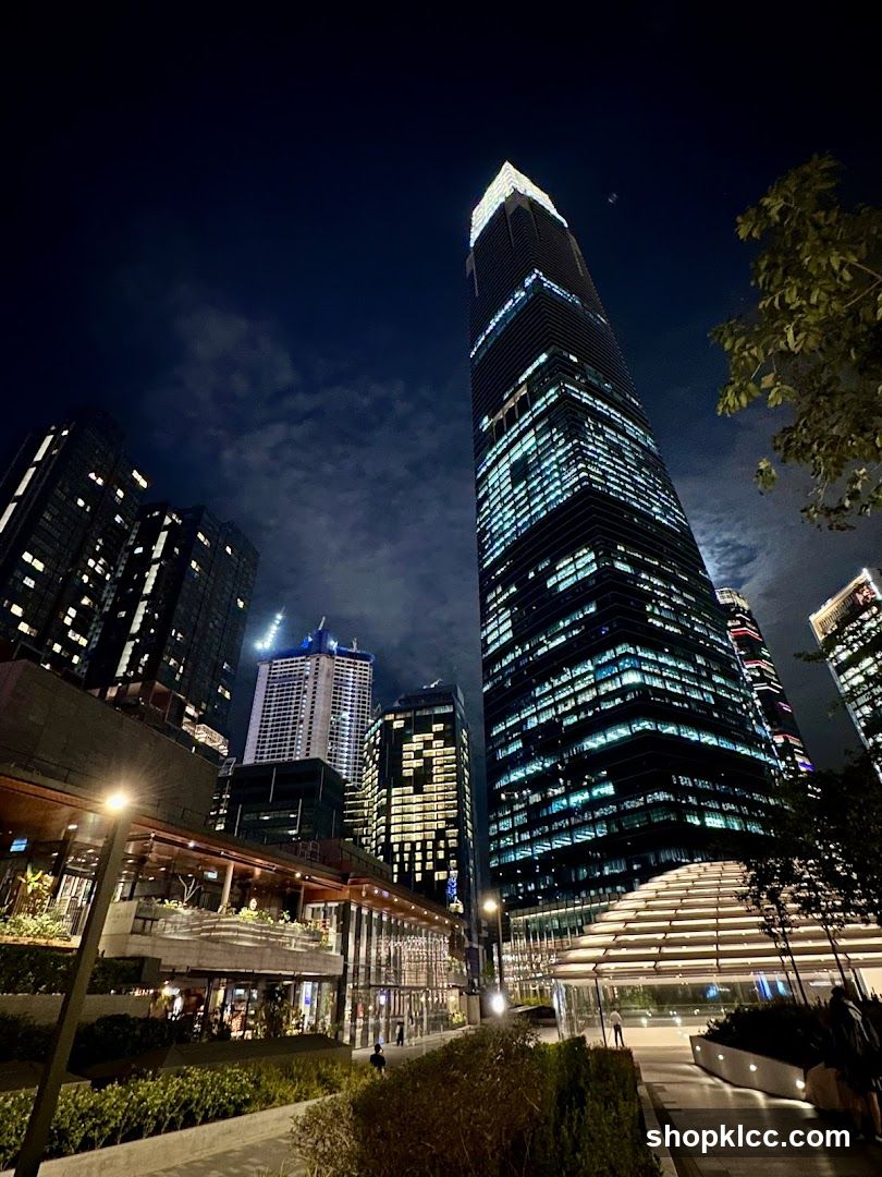 Modern Cityscape at Night