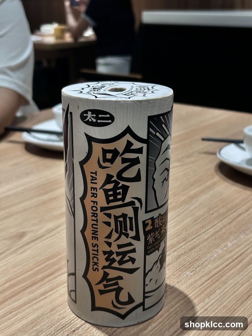 Fortune Sticks Container
