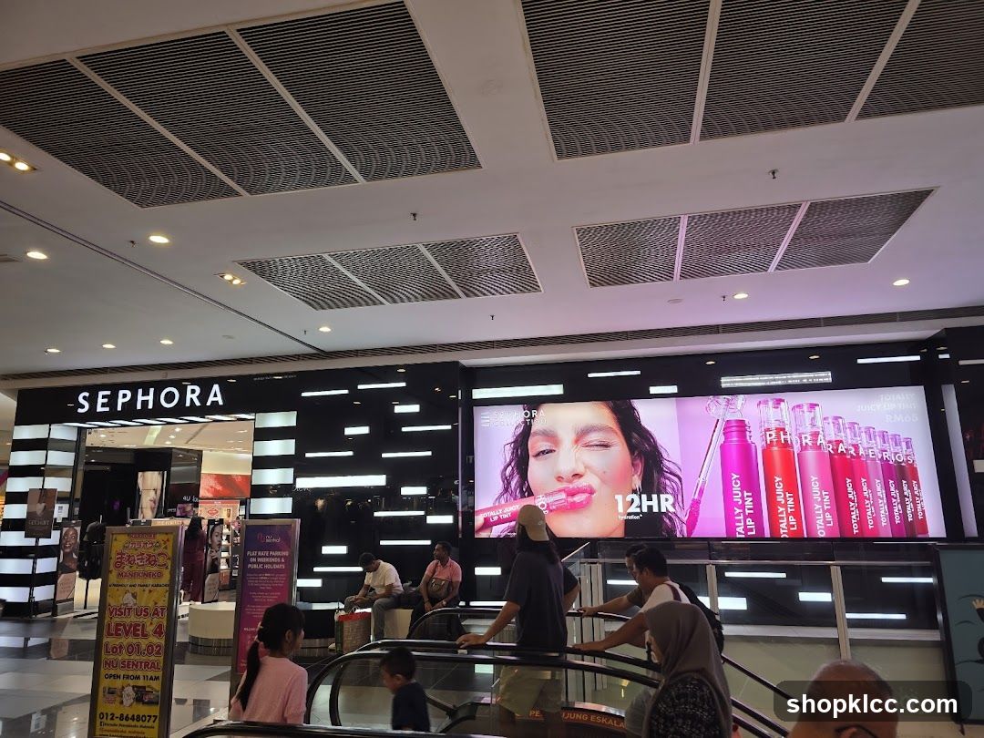 Sephora Storefront with Advertisement