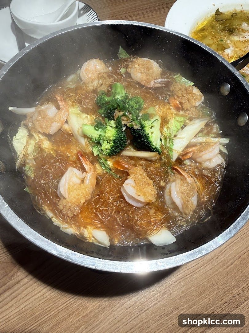 Steamed Seafood Noodles