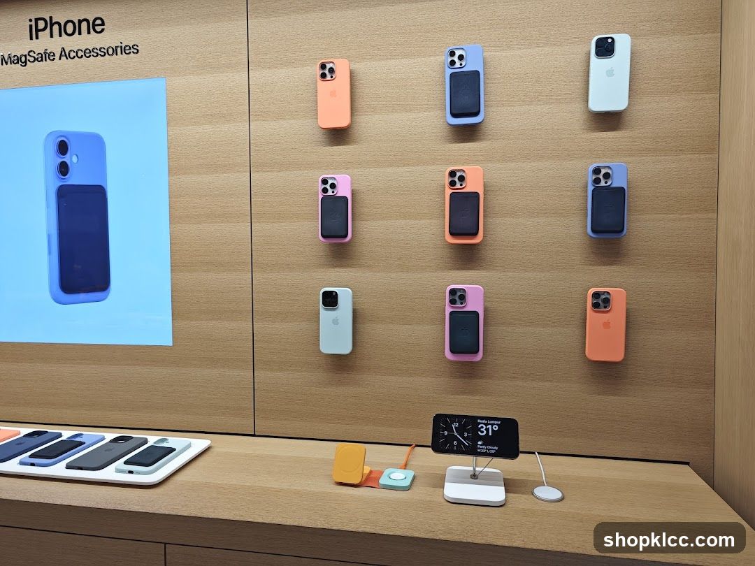 iPhone MagSafe Accessories Display