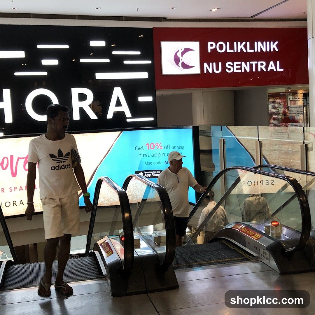 Sephora and Poliklinik Nu Sentral