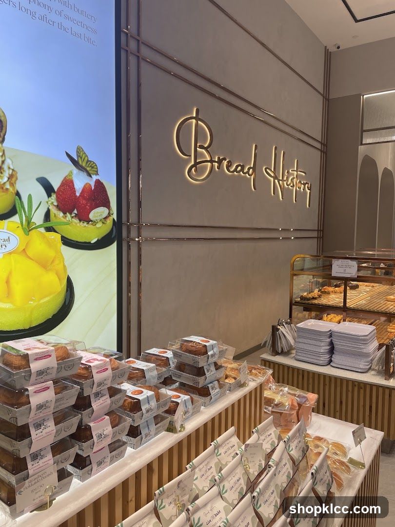 Bakery Interior with Pastries