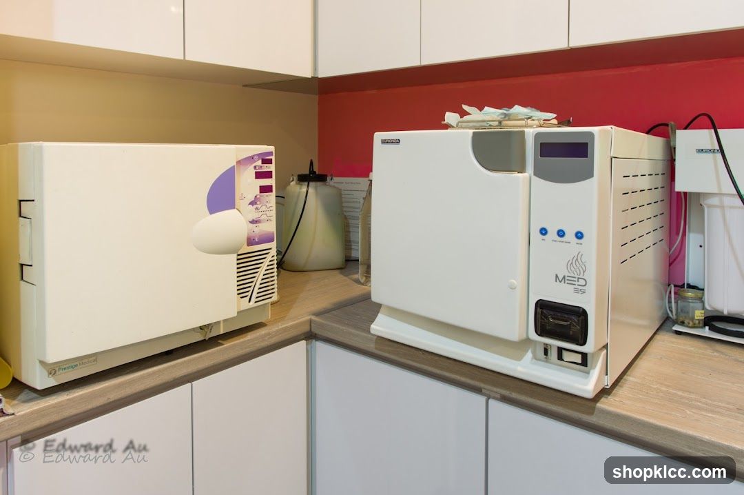Lab Equipment on Counters