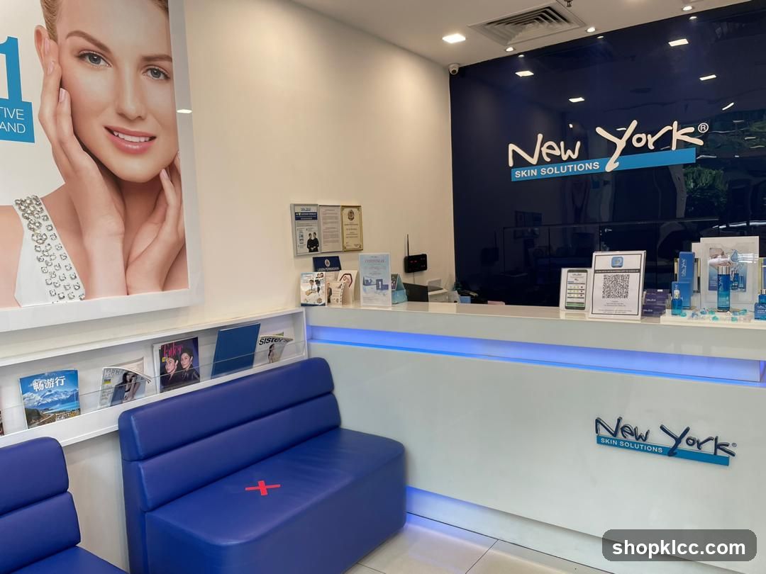 New York Skin Solutions Reception Area
