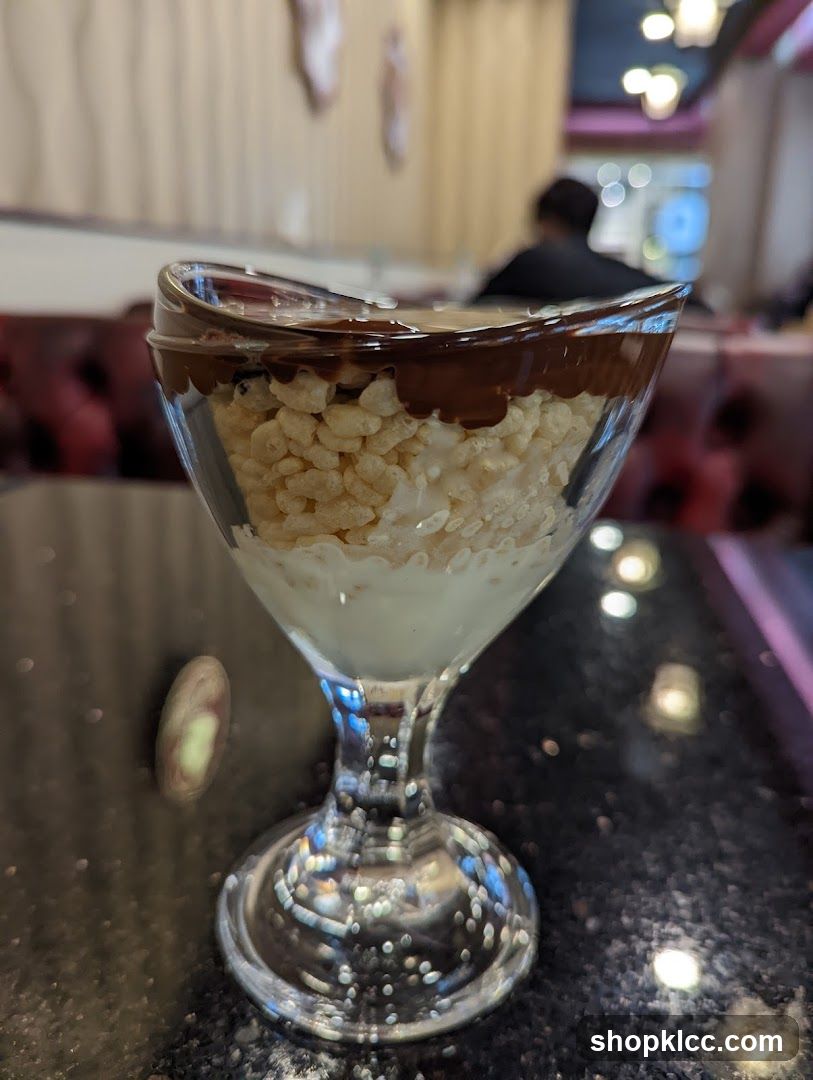 Dessert in a glass