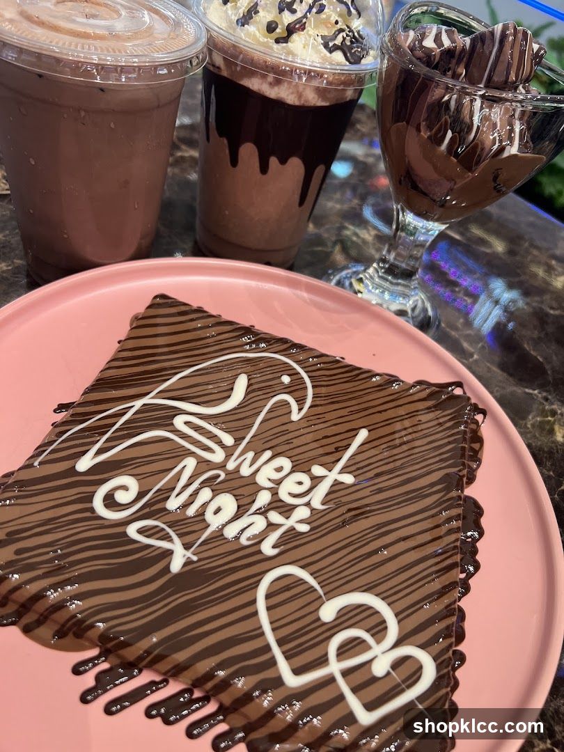 Chocolate Desserts and Drinks