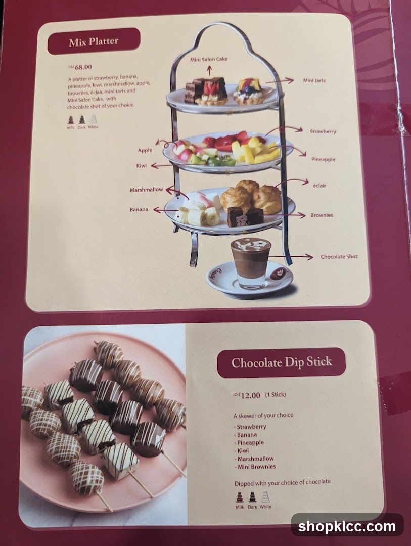 Mix Platter & Chocolate Dip Stick