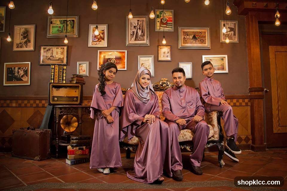 Family Portrait in Vintage Interior