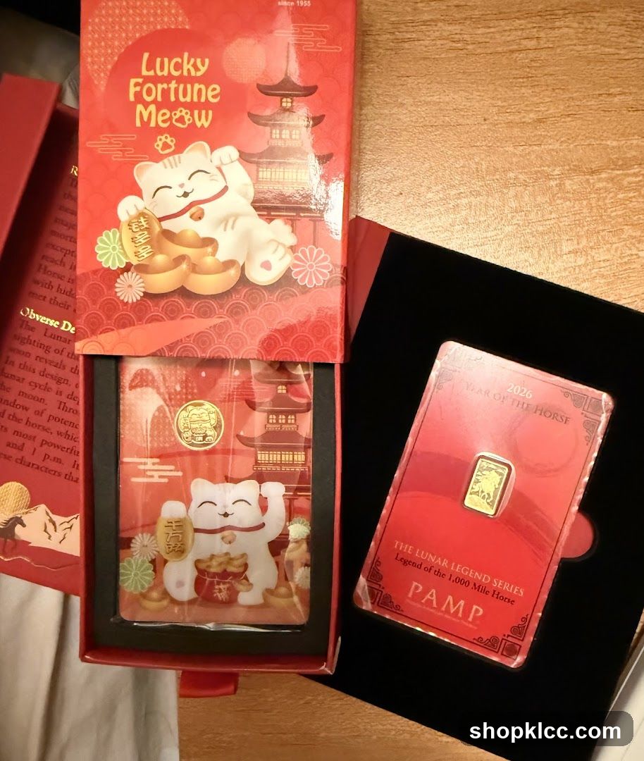 Lucky Fortune Meow Coin Packaging
