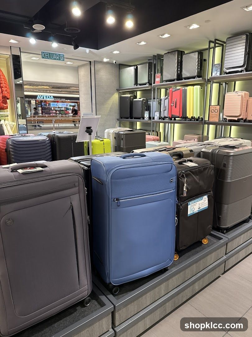 Luggage Store Display