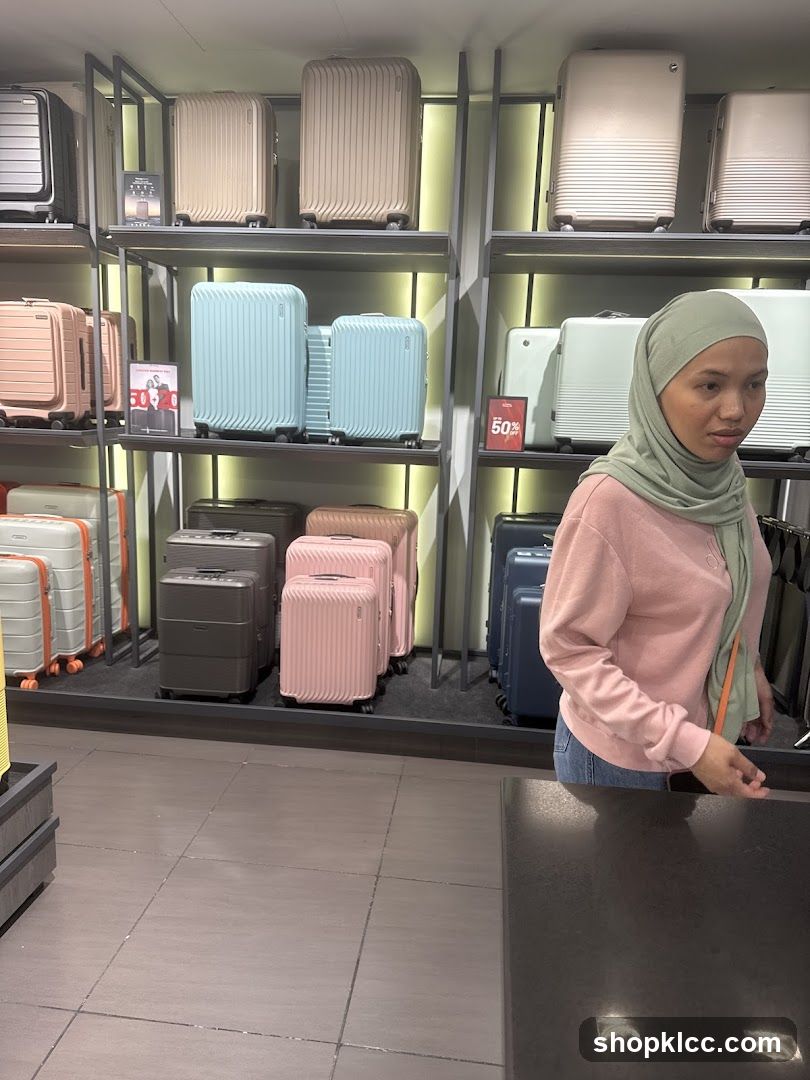 Luggage Store Display