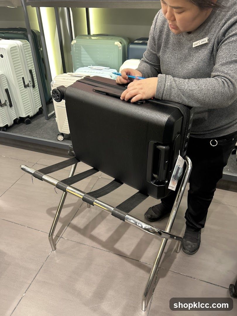 Luggage Store Display