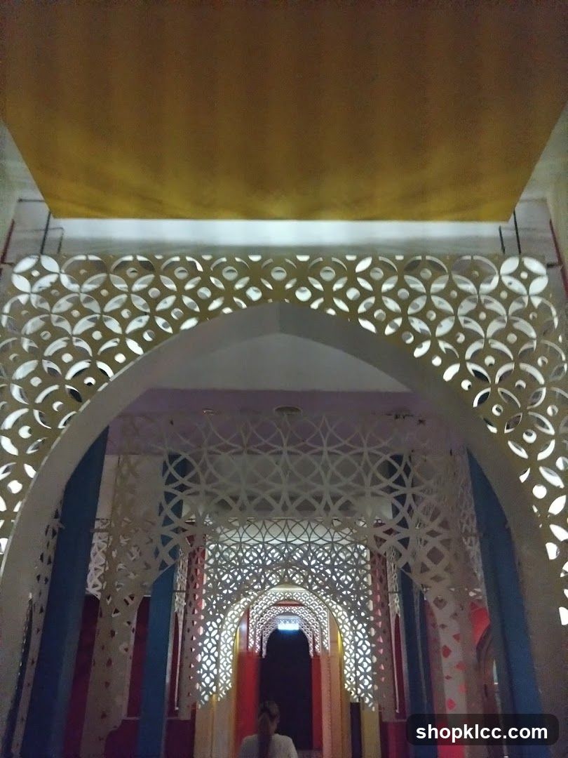 Ornate Archway Corridor
