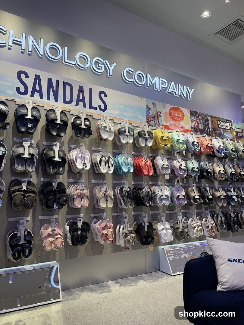 Sandals Display