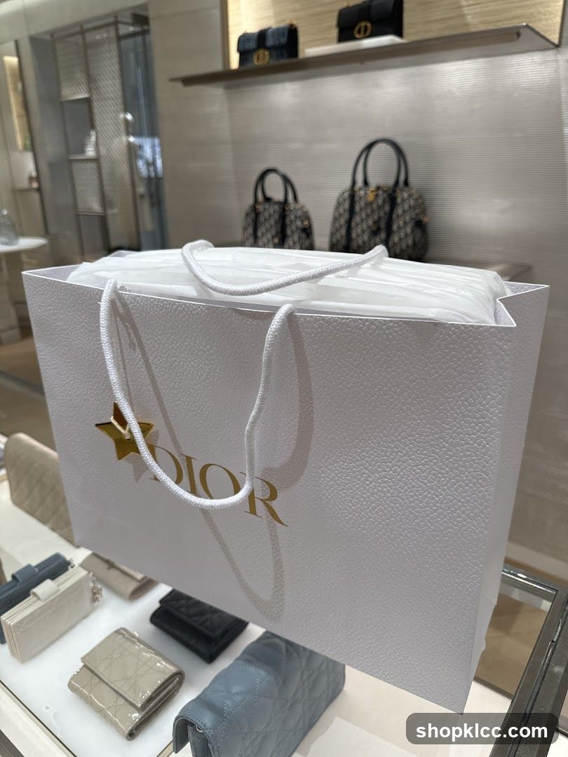 Dior Shopping Bag and Wallets