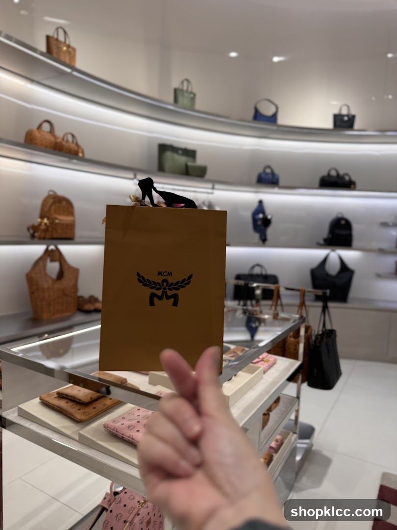 MCM Shopping Bag and Accessories