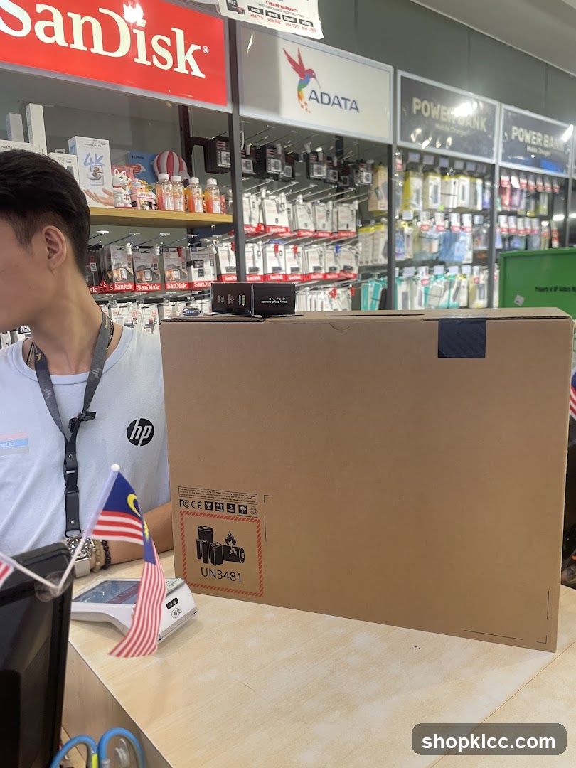 Electronics Store Display