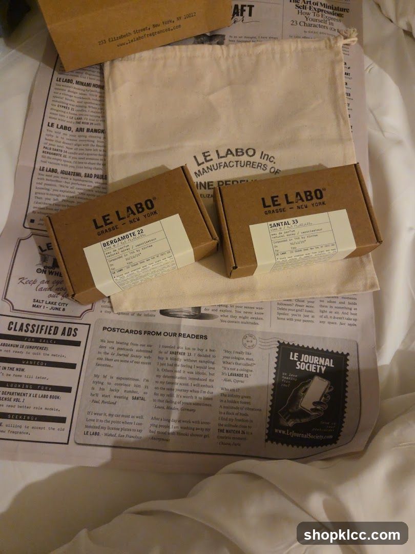 Le Labo Products and Publications