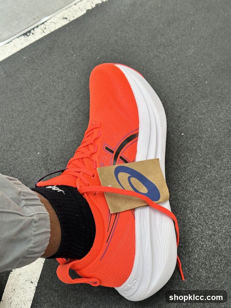 Orange Running Shoe