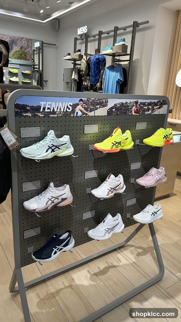 Tennis Shoes Display