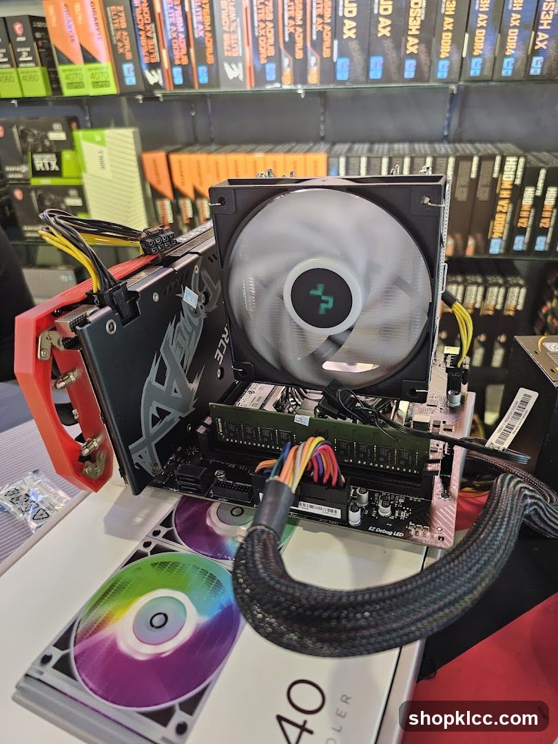 Computer Components Display