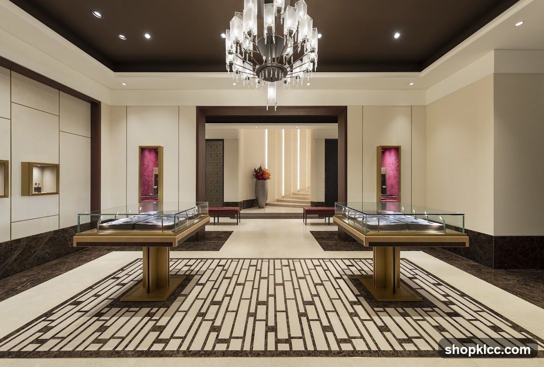 Luxurious Jewelry Store Interior