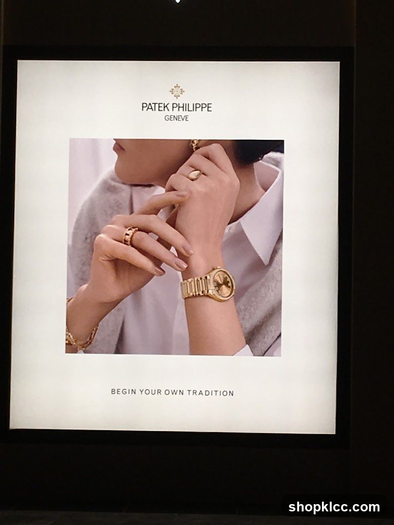 Patek Philippe Advertisement
