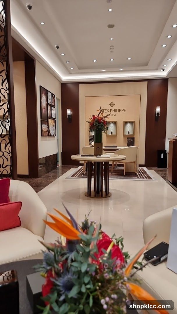 Luxury Watch Store Interior
