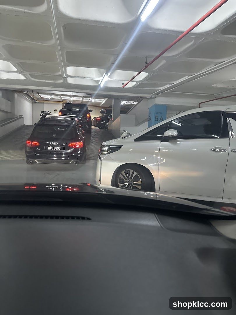 Cars in Parking Garage