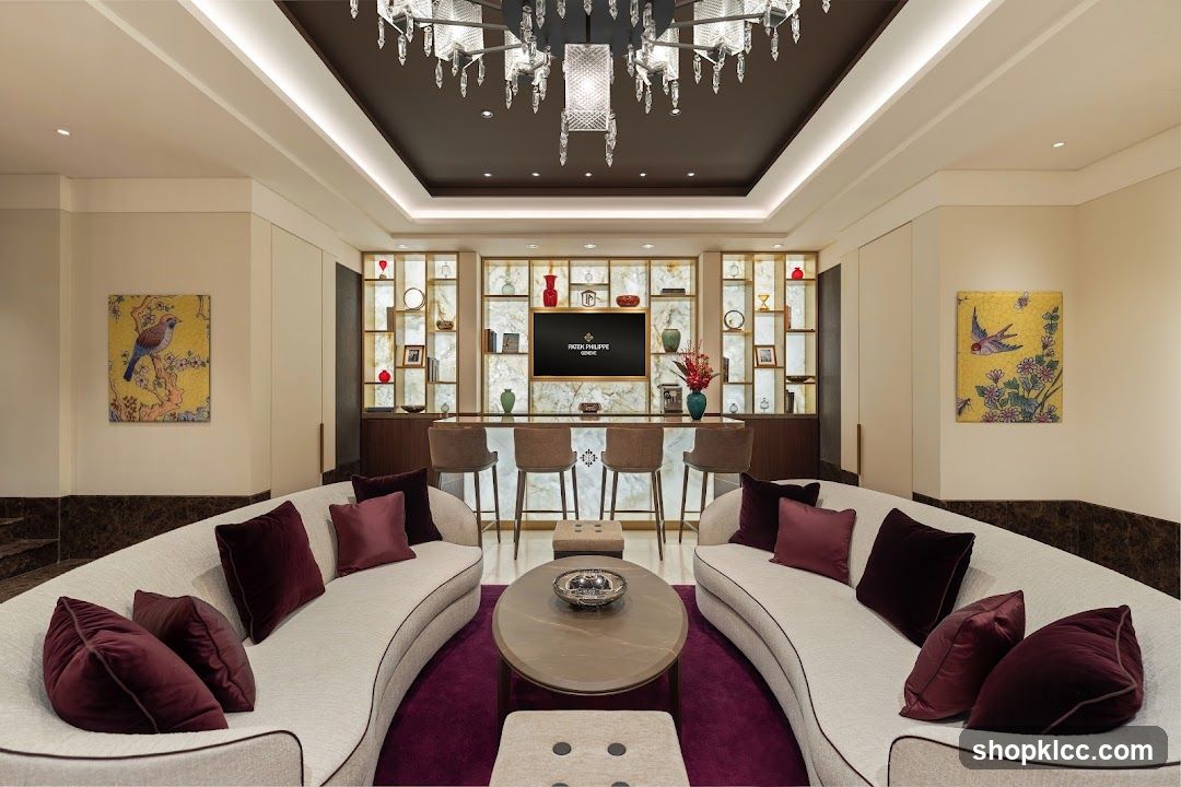 Luxurious Lounge Area with Bar