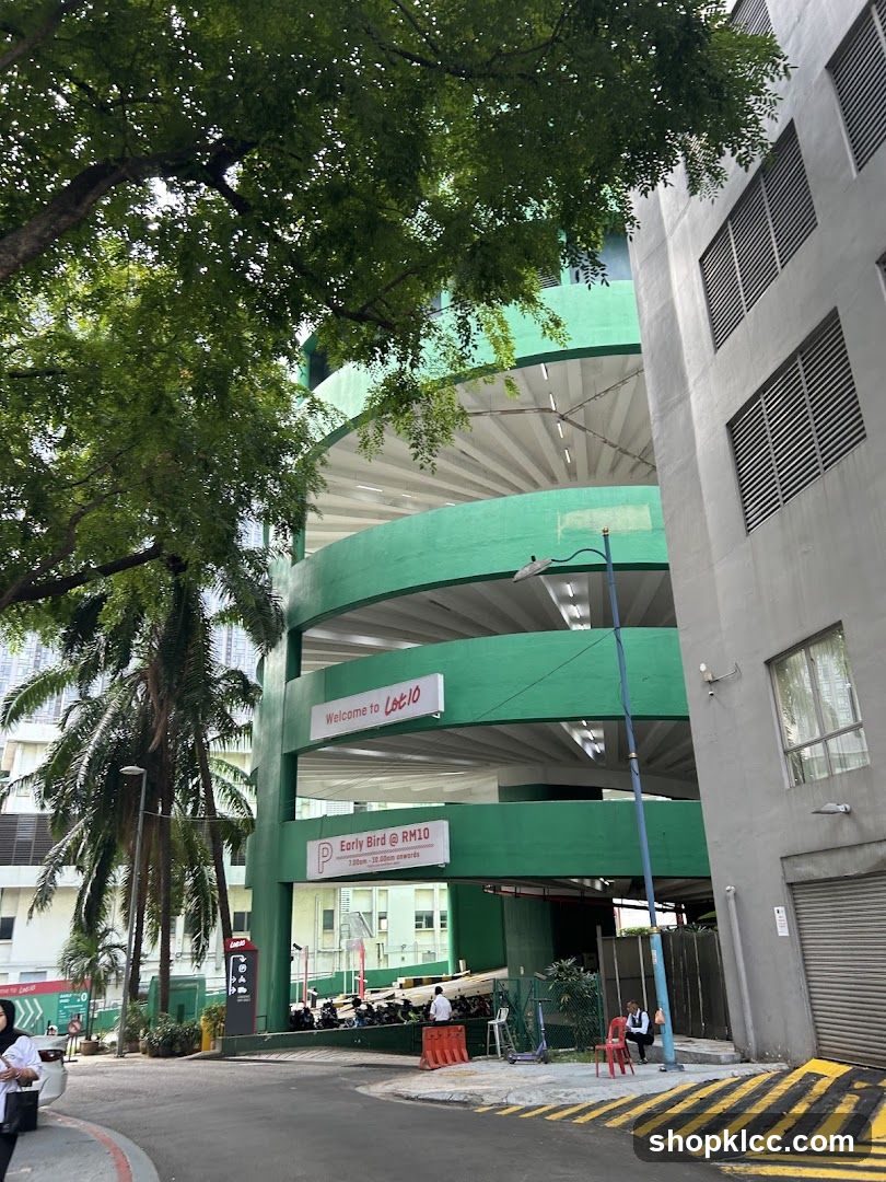 Parking Garage Entrance