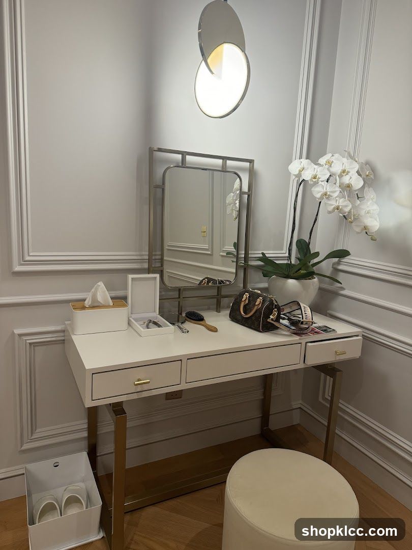 Vanity Table Setup