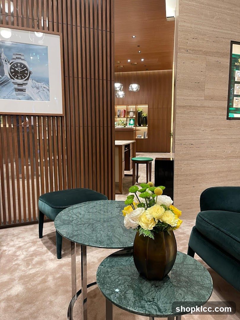 Luxury Watch Store Interior