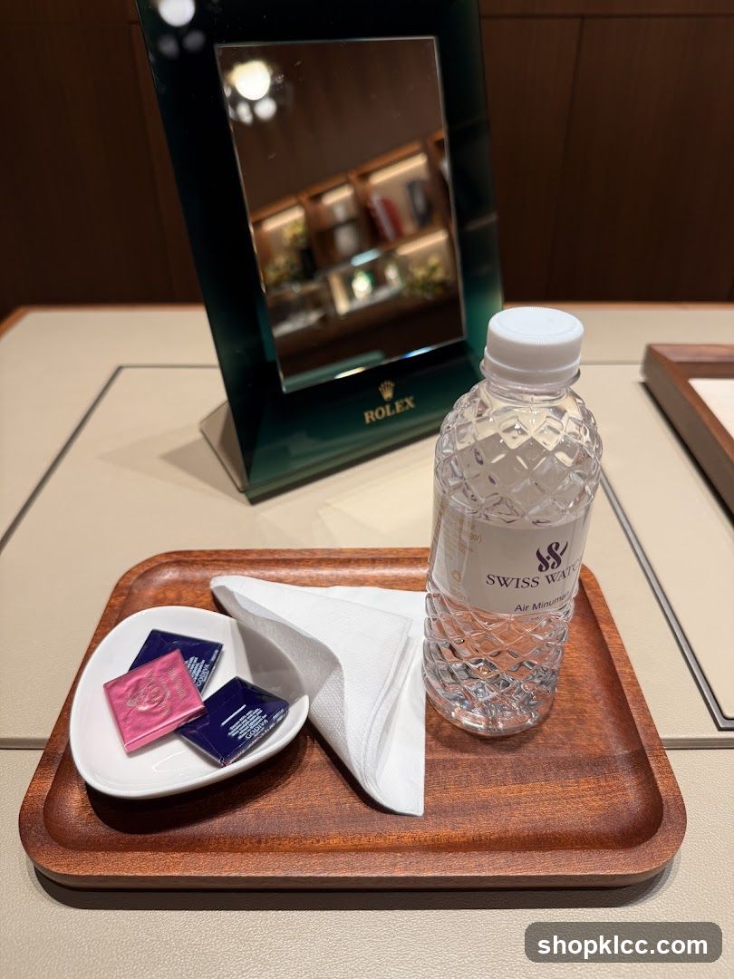 Luxury Hotel Amenities Tray