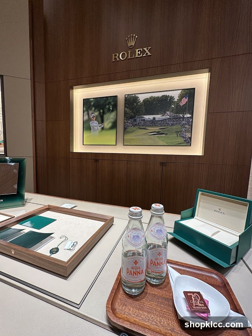 Rolex Store Interior Display