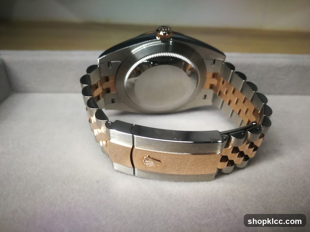 Luxury Watch Back View